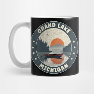 Grand Lake Michigan Sunset Mug